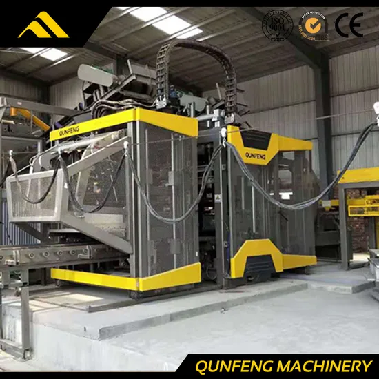 3220*2470*4640mm Cement Fully Automatic Block Factory Brick Making Machine with Good Service