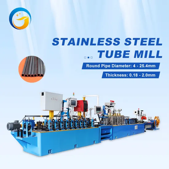 Versatile Tube Mill Machine for Stainless Steel Pipe Manufacturing