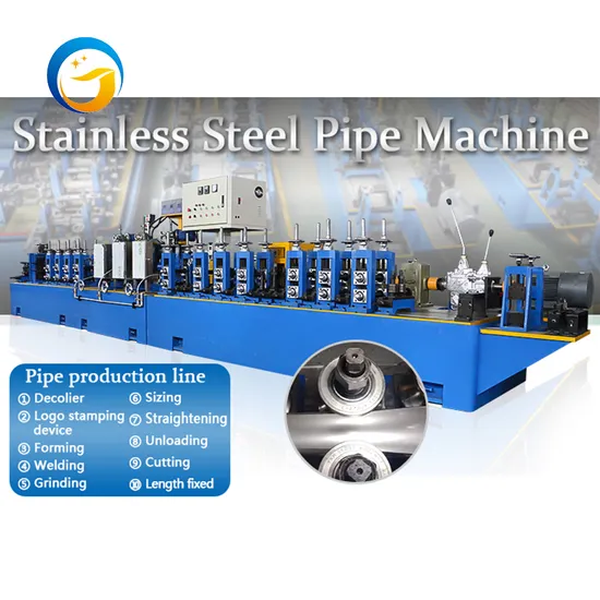 Hot Selling Stainless Steel Pipe Industrial Tube Manufacturing Machine