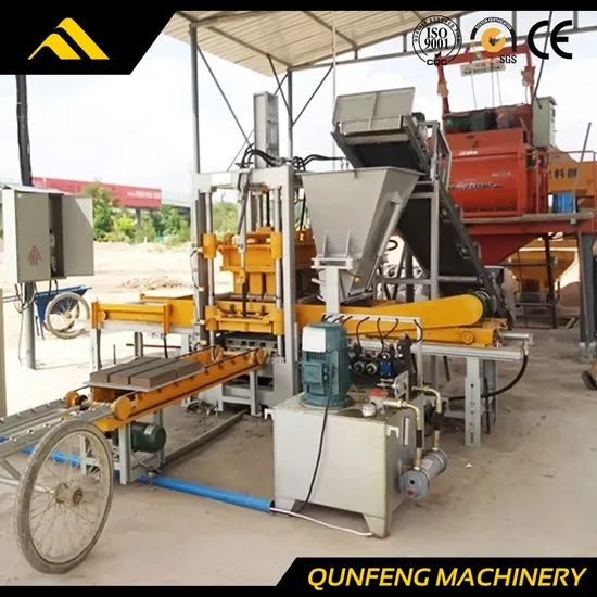 Qunfeng Construction Machinery CE, ISO, SGS Automatic Block Brick Machine