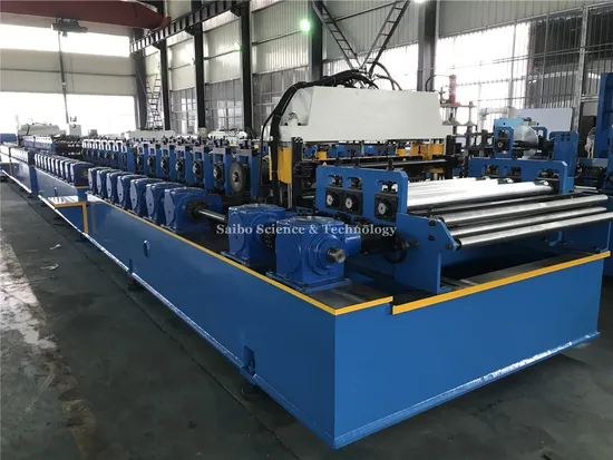 Railway Roll Forming Machine Making Ss 301 304 Material Roofing Panel Roll Forming Machine