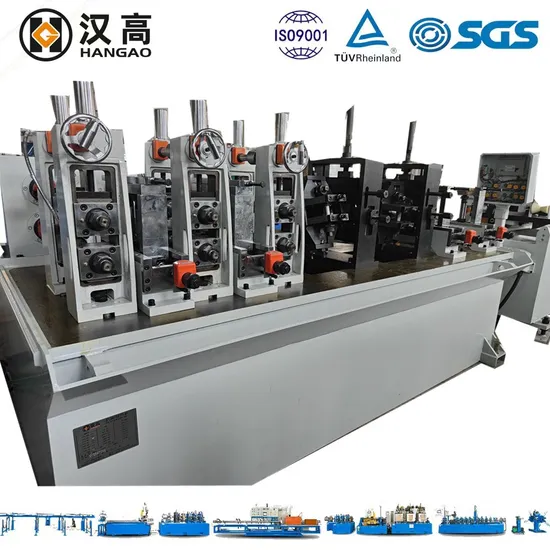High Precision Steel Water Tube Making Making Mill Pipe Welding Machine