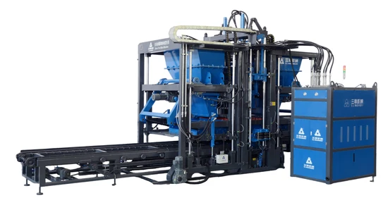 High-Efficiency Slst1300 Servo Concrete Block Making Machine with PLC Control