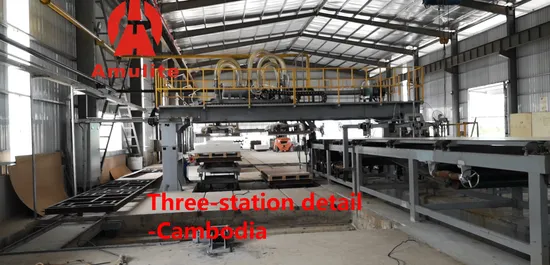 Cement Tile Production Line/Calcium Silicate Insulation Board Equipment