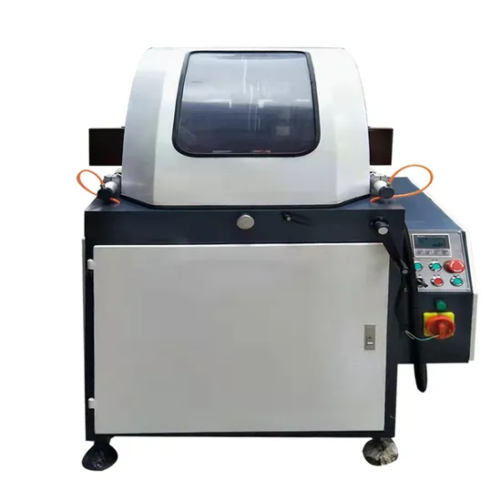 Arbitrary Angle Cutting Upcut Saw for Straight and Mitre Cutting of PVC and Aluminum UPVC Profile.