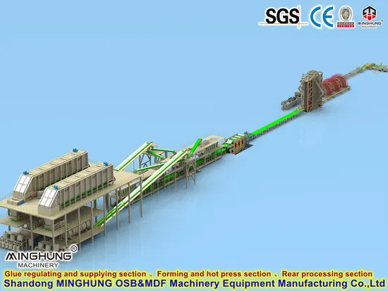 National Standard Particle Board Production Line /OSB Production Line Machine