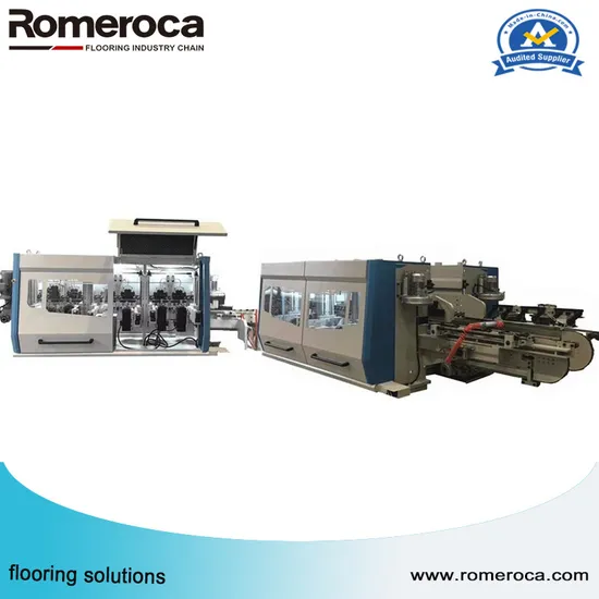 China High Precision Double End Tenoner for Vinyl Floor and Laminate Flooring Tenon