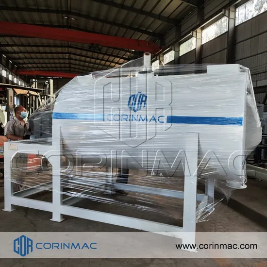 Sand Mortar Dry Mix Cement Powder Mixer Spiral Ribbon Blender Mixer Machine