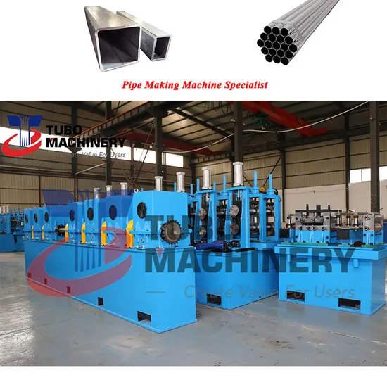 Ms Q235 Metal Coil Round Pipe ERW508 Tubes Production Line for Warehouse