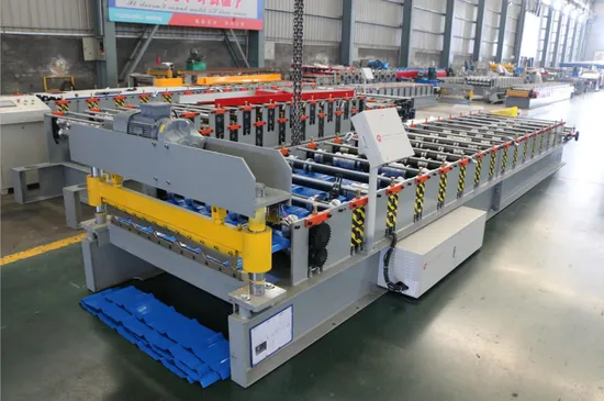 Trapezoidal Roofing Sheet Roll Forming Machine Roof Roll Forming Machine