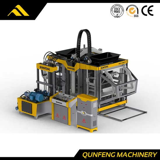 Chinese Vibration Brick Making Machine Factory Block Molding QS1000