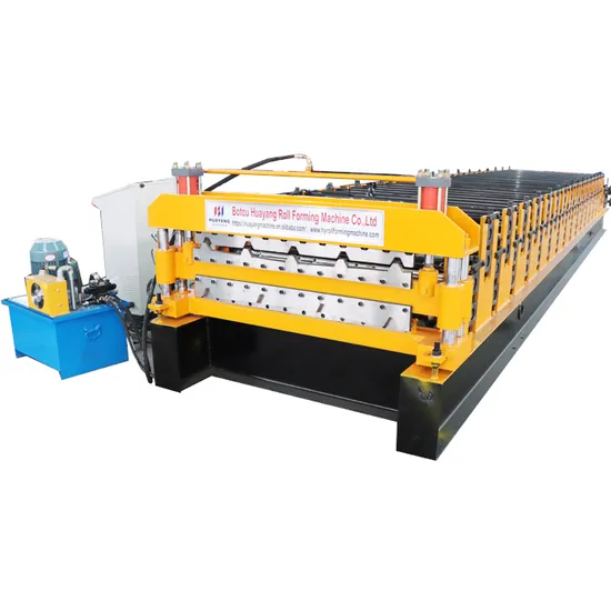 Double Layer Roll Forming Machine Ibr Roof Sheet Roof Tile Making Machine