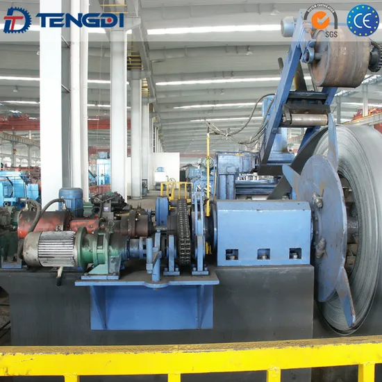 Hydraulic Decoiler for High Frequency Welded Pipes