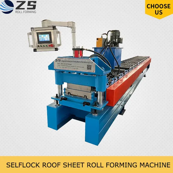 High Quality Standing Seam Selflock Cold Roll Forming Machine