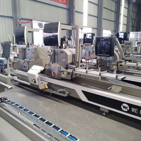 CNC Double Head Miter Saw Machine for Auminum Profile