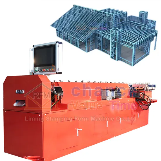 Liming C140 Vertex Bd 38mm Height C Profile Lgsf Light Gauge Steel Frame CAD Roll Form Lgs Machine with Software