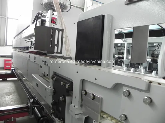 Woodworking CNC Double-End Tenoner for Spc Vinyl Flooring