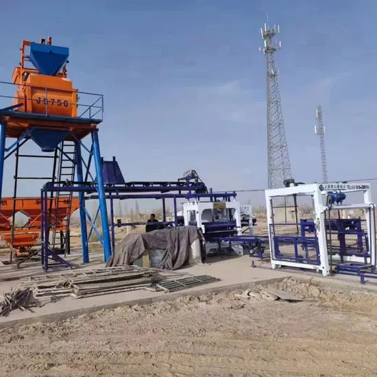 Hollow Complete Concrete Block Molding No-Burn Brick Machine