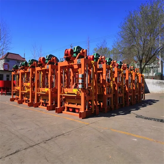 Qtj4-40 Concrete Hollow Block Making Machine
