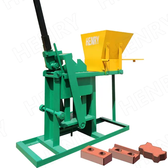 Qmr2-40 Manual Clay Interlocking Block Machines in Africa with Wholesale Price