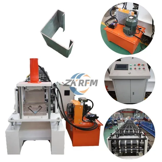 Streamlined Rain Gutter Roof Roll Forming Machine with Automated System