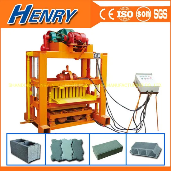 Qtj 4-40 Professional Concrete Block Making Machine Price in America