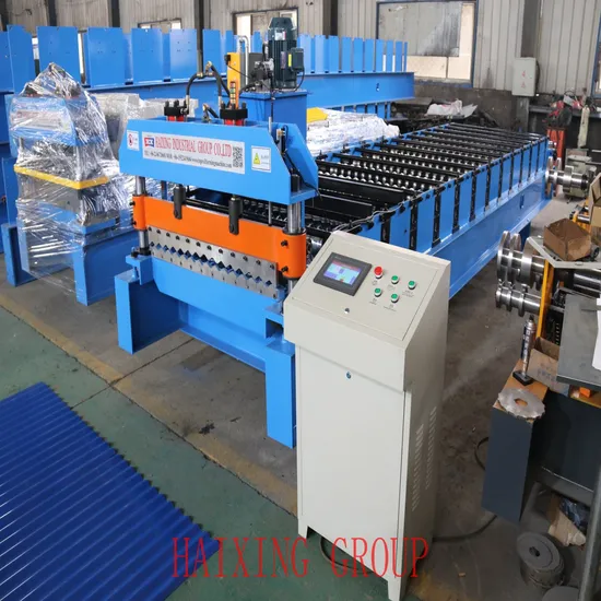 Corrugated Roof Sheet Metal Sheet Rolling Machine Roll Forming Machine