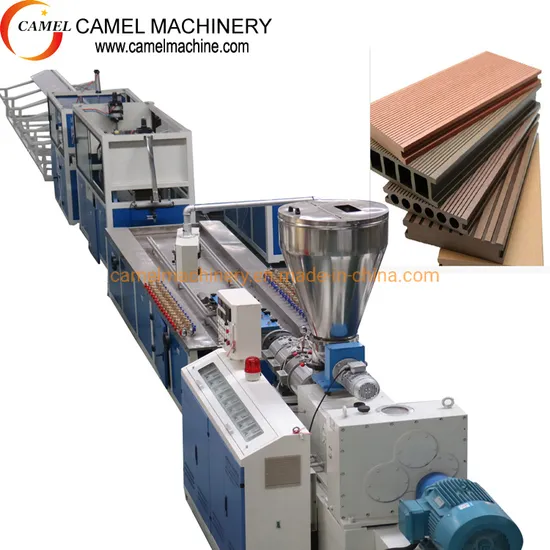 WPC Indoor Outdoor Decking Floor Making Machine Extrusion Line
