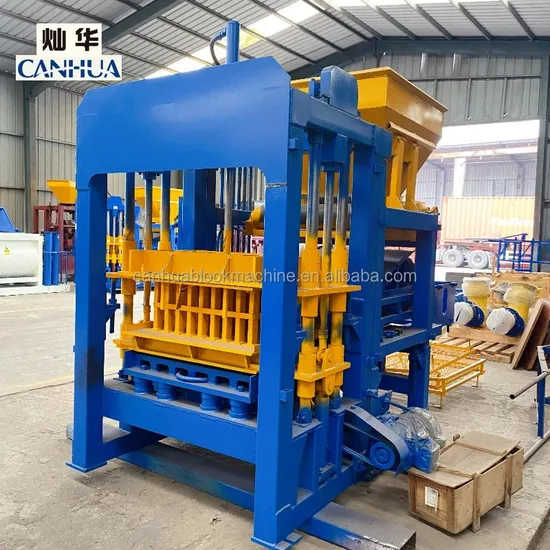 Concrete Vibro Block Interlocking Cement Brick Making Hollow Blocks Machine