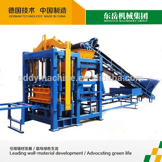 Qt8-15 Zenith Fully Automatic Fly Ash Brick Making Machine India