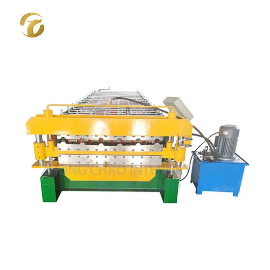 Double Metal Roof Sheet and Wall Panel Roll Forming Machine