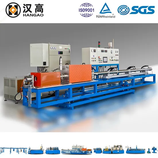 Corrugated Pipe Induction Heating Furnace Flexible Hose Bright Annealing Heat Treatment Machine