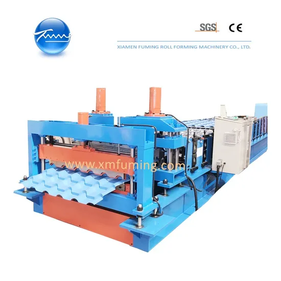 New Customized Fuming Container 40gp Roller Machinery Tile Forming Machine
