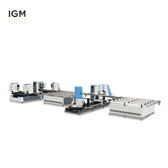 Automatic CNC Four Corner PVC Welding and Cleaning Center for Aluminum Window Door Machining