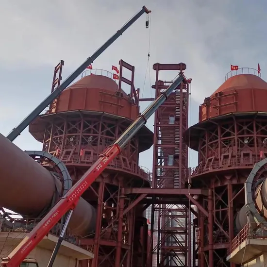 Low-Energy Consumption Natural Gas Firing Fuel Limestone Cement Rotary Kiln