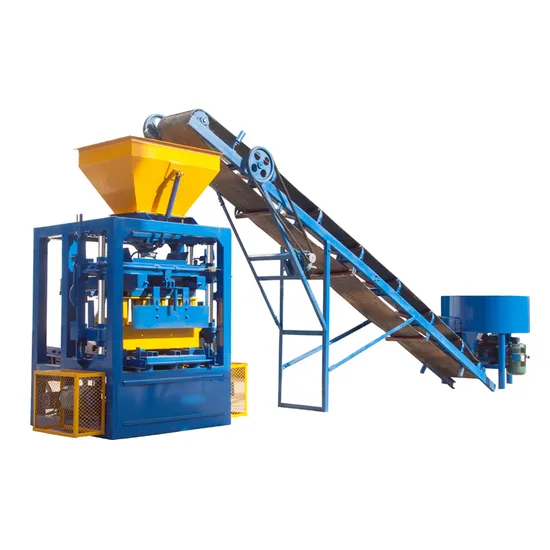 China Qt4-24 Semi Automatic Concrete Brick Block Making Machine