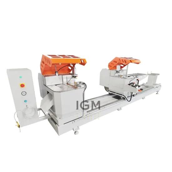 500mm Saw Blade up Cutting Two Heads Aluminium Cutting Saw with Digital Measuring Ruler