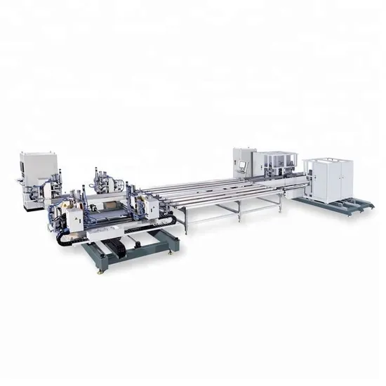 Automatic PVC Profile Welding and Corner Cleaning Machine for UPVC Window