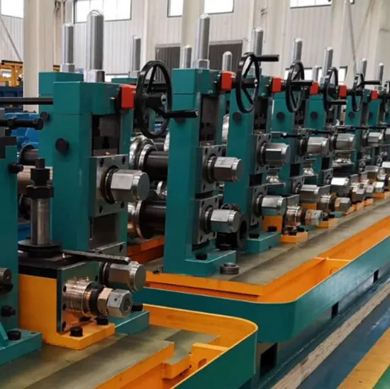 Black Steel Tube Production Line Round / Square / Rectangular / Oval / Special ERW Tube Pipe Mill