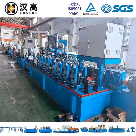 Production Line Stainless Steel Tube Machine Pipe Making Equipment