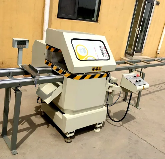Arbitrary Angle CNC Aluminum Cutting Saw Machines Blade Circular for Window Single Head