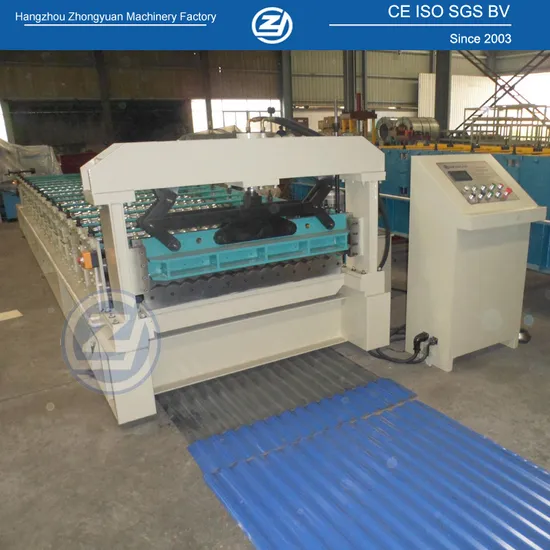 Metal Roofing Cold Sheet Profile Making Roll Forming Machine