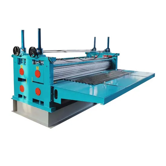 Horizontal Corrugated Roof Transverse Press Arc Molding Aluminium Roofing Sheet Making Machine