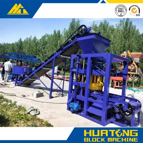 Qtj4-26dhigh Quality Automatic German Technology Block Brick Paver Making Machine for Sales in Africa