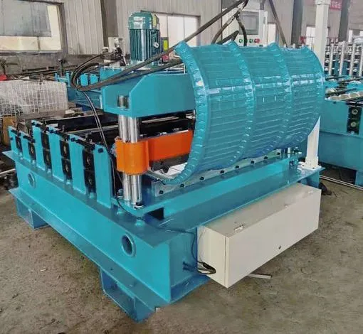 PLC Crimping Curved Arch Roofing Sheet Making Machine Cold Roll Forming Machine