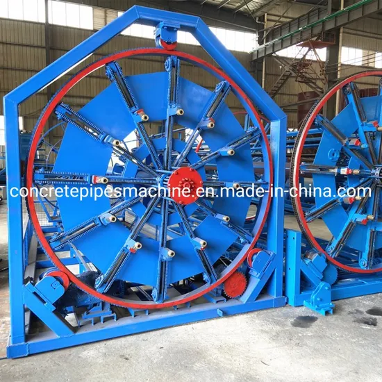 Concrete Pipe Mould Spigot Socket Joint Rcp Jccp Concrete Pipes Reinforced Bar Cage Welder