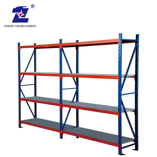 Quick Change Storage Rack Roll Forming Making Machine for Supermarket Shelves
