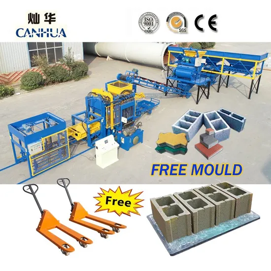 Pavers Concrete Making Machines Qt8-15 Hollow Brick Making Machine Paving Stone Machine for Sale