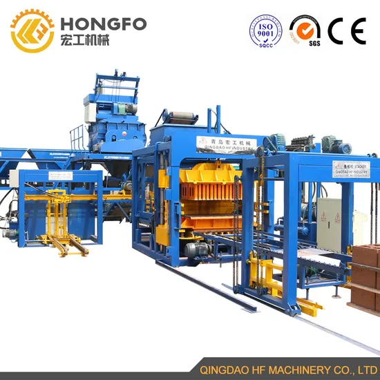 Qt10-15 Paving Block Making Machine 10-15 Paver Block Laying Machine