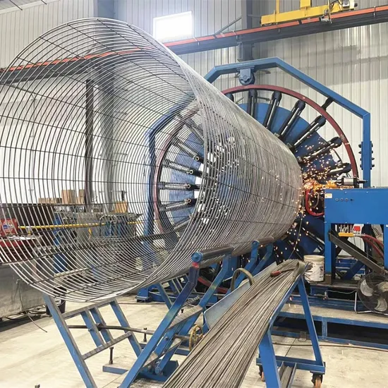 Precast Concrete Cement Pipe Cage Welding Equipment Reinforced Rcp Concrete Pipe Machine